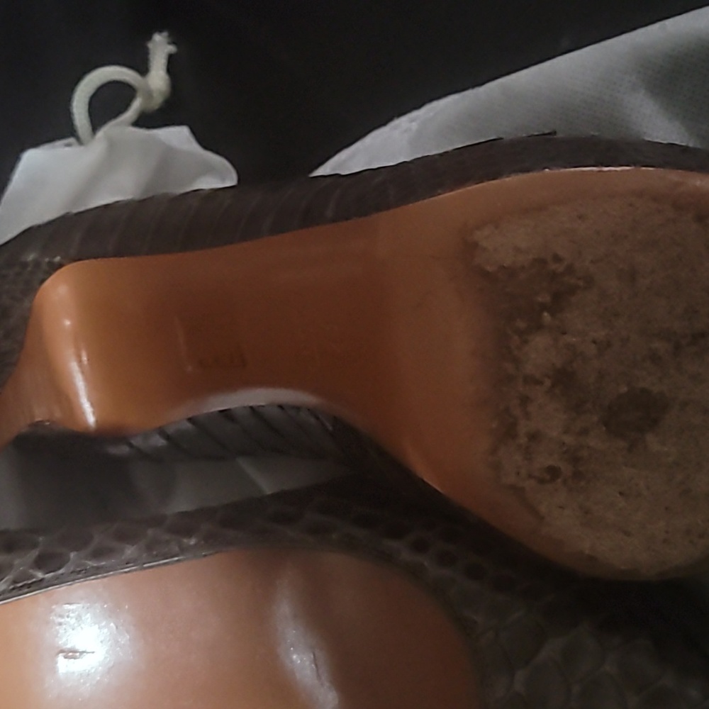 Authentic Gucci Python Heels - image 4
